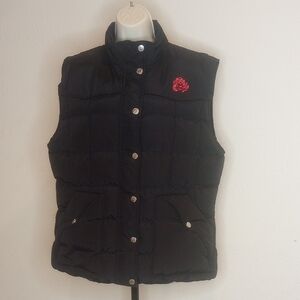 Cowgirl Hardware BlackWomen Vest Sz XL